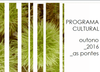 Avance do programa cultural de outono.