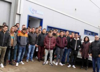O Centro de Formación Profesional SOMESO da Coruña visitou “As Pontes, Experiencia Industrial”