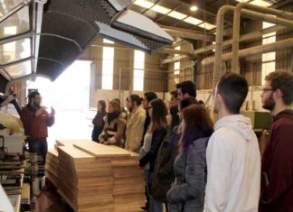 Universitarios de enxeñería industrial participaron na última visita do ano ao proxecto “As Pontes, Experiencia Industrial”