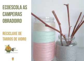Obradoiro de reciclaxe de tarros de vidro