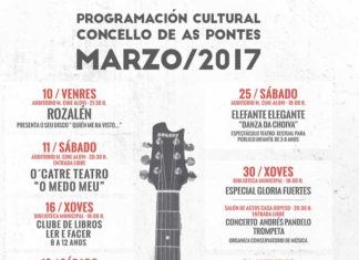 Programación cultural marzo 2017