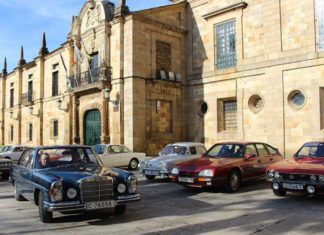 Os vehículos históricos chegarán ao Concello de As Pontes este sábado