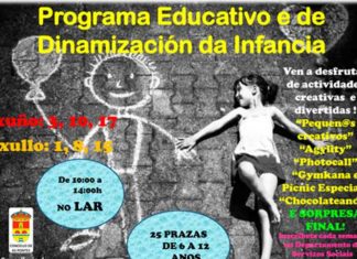 Información Programa educativo e de dinamizacón da infancia
