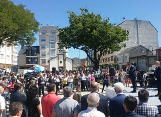 Homenaxe a Ignacio Etcheverría en As Pontes