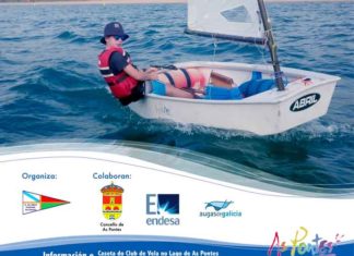 Cursos de vela de verán no lago de As Pontes