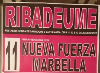 Festas en Ribadeume. 11, 12 e 13 de Agosto