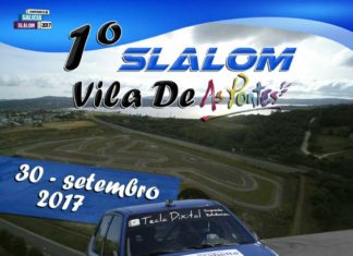 Cartel oficial do I Slalom Vila de As Pontes