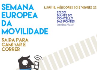 O Clube Atletismo OLYMPO organiza saídas con motivo da Semana Europea da Mobilidade