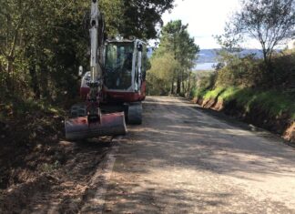 O CONCELLO CONTINÚA COAS OBRAS DE MELLORA DOS CAMIÑOS MUNICIPAIS
