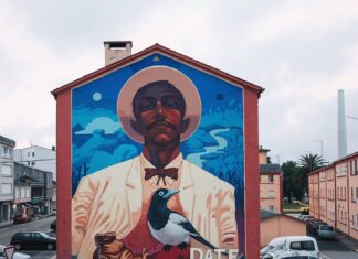 O MURAL DEDICADO AO BANDOLEIRO TORIBIO ESCOLLIDO ENTRE OS MELLORES DO MUNDO