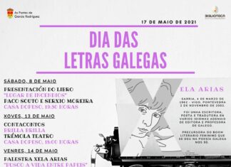 AS PONTES PROMOVE SETE ACTIVIDADES AO LONGO DO MES DE MAIO PARA CELEBRAR O DÍA DAS LETRAS GALEGAS