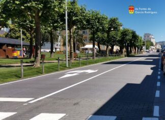 REMATAN AS OBRAS DA PRIMEIRA FASE DE REHABILITACIÓN DA AVENIDA DE ORTIGUEIRA