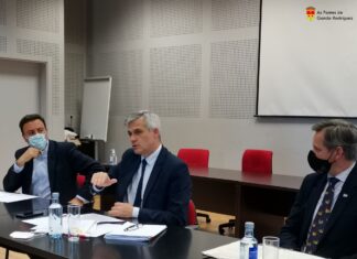 O ALCALDE DAS PONTES REÚNESE CO SECRETARIO DE ESTADO DE AXENDA URBANA E VIVENDA