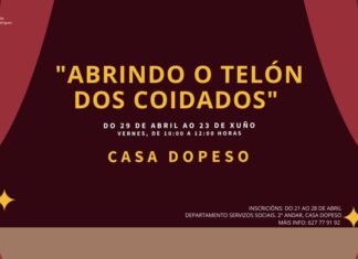 AS PONTES ABRE O PRAZO DE INSCRICIÓN DO TALLER DE INTERPRETACIÓN TEATRAL “ABRINDO O TELÓN DOS COIDADOS” DIRIXIDO ÁS COIDADORAS INFORMAIS DO MUNICIPIO