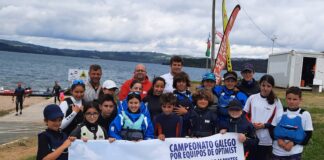 AS PONTES ACOLLE O CAMPEONATO GALEGO POR EQUIPOS DE OPTIMIST