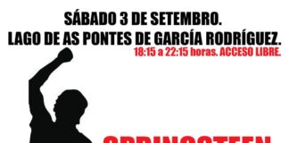 O LAGO ACOLLE ESTE SÁBADO 3 DE SETEMBRO O SPRINGSTEEN DAY