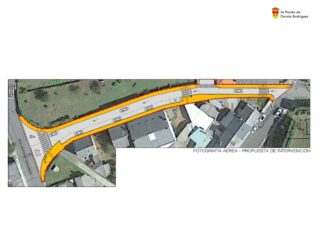 AS PONTES INVESTIRÁ 225.647 EUROS NA SEGUNDA FASE DE RENOVACIÓN DA RÚA PARDO BAZÁN