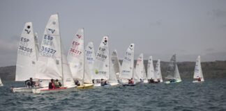 LAGO DAS PONTES ACOLLE O CAMPIONATO GALEGO VELA CLASE VAURIEN 2023