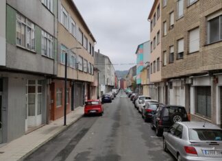 AS OBRAS DE MELLORA DA RÚA CABANAS ENTRAN NA SÚA FASE FINAL