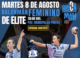 AS PONTES ACOLLE UN ENCONTRO DE BALONMÁN FEMININO DO MÁXIMO NIVEL