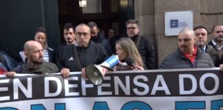O CONCELLO DAS PONTES APOIA Á PLANTILLA DE EINSA PRINT NA CONCENTRACIÓN CONVOCADA POLO DE COMITÉ DE EMPRESA EN SANTIAGO