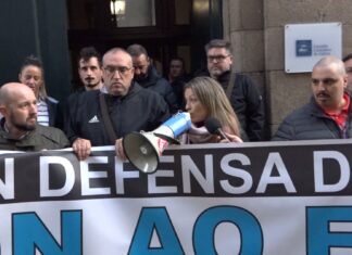 O CONCELLO DAS PONTES APOIA Á PLANTILLA DE EINSA PRINT NA CONCENTRACIÓN CONVOCADA POLO DE COMITÉ DE EMPRESA EN SANTIAGO
