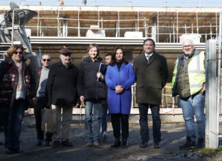 VISITA ÁS OBRAS DA RESIDENCIA DE SAÚDE MENTAL DAS PONTES