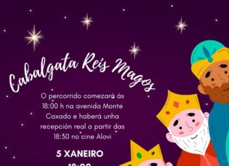Aviso da Cabalgata de Reis