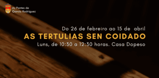 AS PONTES CONTINÚA A SÚA APOSTA POLO COIDADO DAS PERSOAS COIDADORAS CO OBRADOIRO “ TERTULIAS SEN COIDADO”