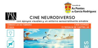 O CONCELLO DAS PONTES ORGANIZA UNHA SESIÓN DE CINE NEURODIVERSO