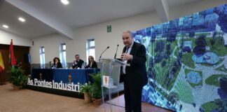 A MÁXIMA REPRESENTACIÓN DO TECIDO EMPRESARIAL DA COMARCA REÚNSE CO MINISTRO DE INDUSTRIA NAS PONTES