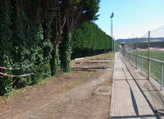 COMEZAN AS OBRAS DO CAMPO DE HERBA ARTIFICIAL “EVARISTO PUENTES”