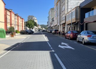 REMATAN AS OBRAS DA SEGUNDA DE MELLORA DE PAVIMENTOS E SERVIZOS NA AVENIDA DE ORTIGUEIRA