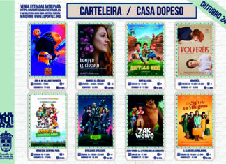 O CINE DE ESTREA REGRESA A AS PONTES ESTA FIN DE SEMANA