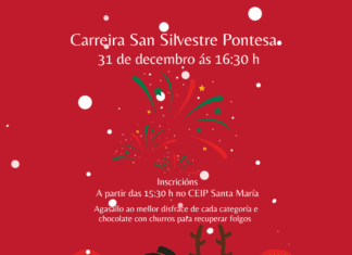 AS PONTES DESPIDE O ANO COA CARREIRA DE SAN SILVESTRE