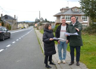 AS PONTES ADXUDICA AS OBRAS DE MELLORA DE SERVIZOS E SEGURIDADE VIARIA NA ESTRADA AC-564 AO SEU PASO POR GOENTE