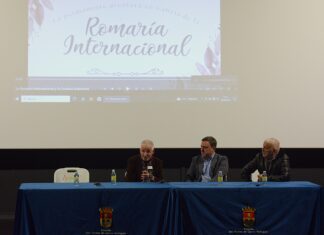 AS PONTES ACOLLE A PRESENTACIÓN DO LIBRO “A PERMAMENTE AVENTURA DA ROMARÍA INTERNACIONAL”