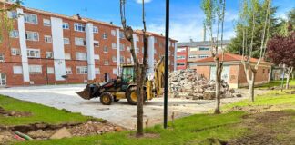 AS PONTES INICIA OS TRABALLOS DE CONSTRUCIÓN DUNHA PISTA MULTIDEPORTE NO POBOADO DA MAGDALENA E A MELLORA DA SÚA CONTORNA