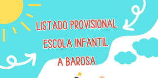 LISTADO PROVISIONAL DO ALUMNADO ADMITIDO NA ESCOLA INFANTIL MUNICIPAL A BAROSA (2025-2026)