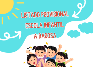 LISTADO PROVISIONAL DO ALUMNADO ADMITIDO NA ESCOLA INFANTIL MUNICIPAL A BAROSA (2025-2026)