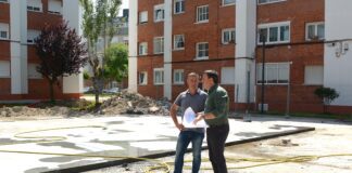 AVANZAN A BO RITMO AS OBRAS DE CONSTRUCIÓN DA PISTA MULTIDEPORTE DO POBOADO DA MAGDALENA