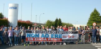 O CONCELLO DAS PONTES ESÍXELLE Á DIRECCIÓN DE EINSA PRINT A RETIRADA DO ERE