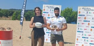 O LAGO DAS PONTES ACOLLE A QUINTA EDICIÓN DO TROFEO DE BEACH RUGBY VILA DAS PONTES PUNTUABLE PARA AS SERIES NACIONAIS