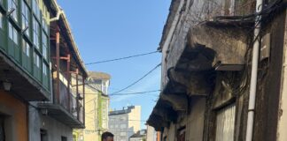 O ALCALDE DAS PONTES VISITA AS OBRAS DE MELLORA DA RÚA REAL E A RÚA A BALSA, CUN INVESTIMENTO DE MÁIS DE 219.000 EUROS