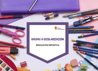 RESOLUCIÓN DEFINITVA DAS AXUDAS ÁS FAMILIAS PARA A ESCOLARIZACIÓN PARA O CURSO 2025-2026