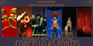 AS PONTES ACOLLE, EN OUTUBRO, UN CICLO DE TEATRO CON CATRO PROPOSTAS ESCÉNICAS QUE COMBINAN MEMORIA, CRÍTICA SOCIAL EMOCIÓN E HUMOR