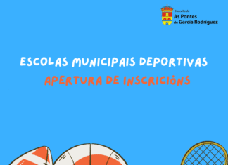 APERTURA DO PRAZO DE INSCRICIÓN NAS ESCOLAS DEPORTIVAS MUNICIPAIS E NOS CURSOS DE NATACIÓN 2025-2026