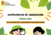 AVISO: ACTA DA COMISIÓN DE BAREMACIÓN PARA A ADXUDICACIÓN DE PRAZAS PARA OS CAMPAMENTOS URBANOS DE VERÁN 2026. REQUERIMENTO DE DOCUMENTACIÓN