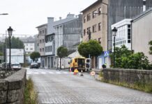 O CONCELLO DAS PONTES INICIA AS AS OBRAS DE MELLORA DE PAVIMENTOS E SERVIZOS NA AVENIDA DE LUGO (FASE II)