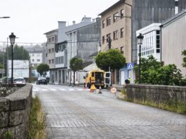 O CONCELLO DAS PONTES INICIA AS AS OBRAS DE MELLORA DE PAVIMENTOS E SERVIZOS NA AVENIDA DE LUGO (FASE II)